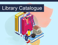 Library catalogue tile - a link to the library's catalogue.