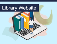 Library website tile - link to the library's page on the college's website. 